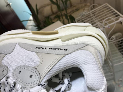 SNBAL  Triple S White Beige Sneakers