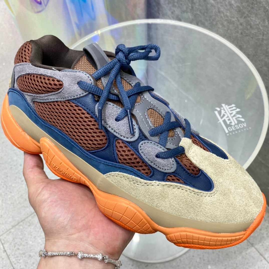 YEZY 500  Sneakers Trainers Orange