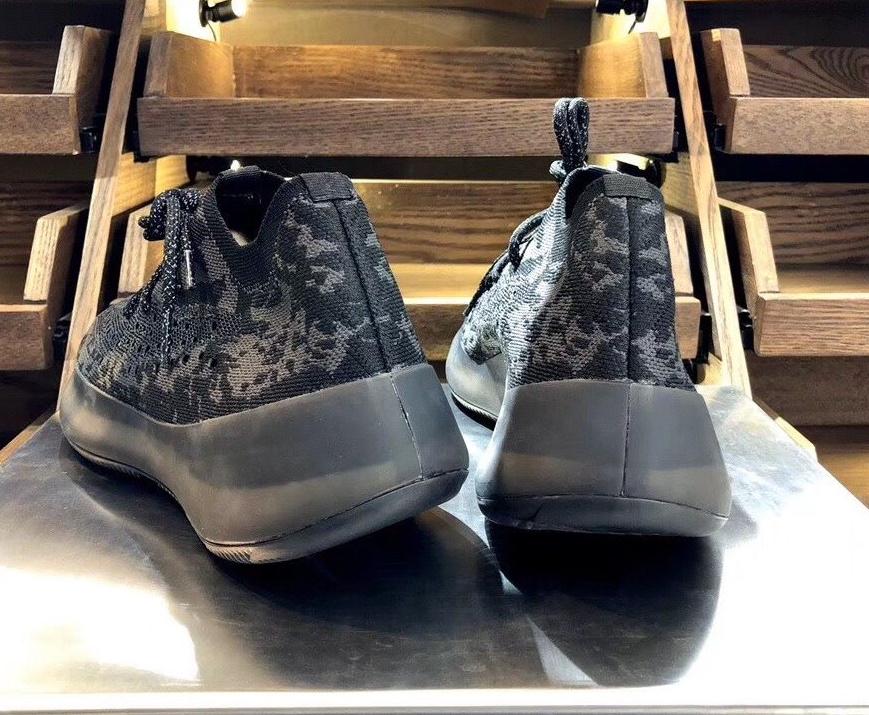 Yezy 350  380 Alien Black Sneakers
