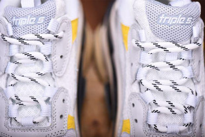 SNBAL  Triple S Yellow Sneakers