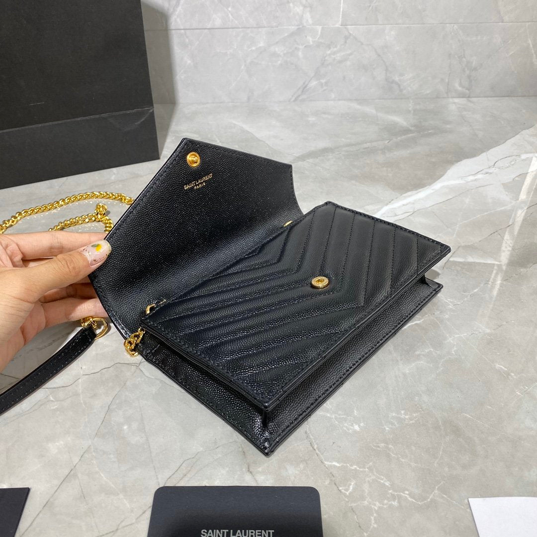 Y L Bag Black 19 cm