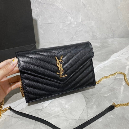 Y L Bag Black 19 cm