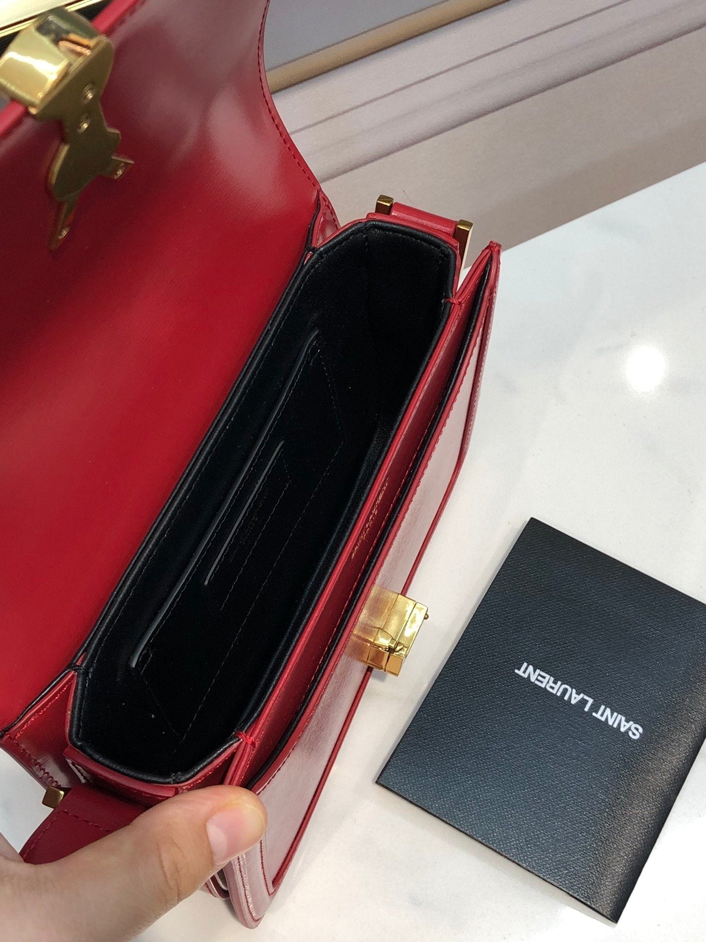 Y L  Bag Handbag Red