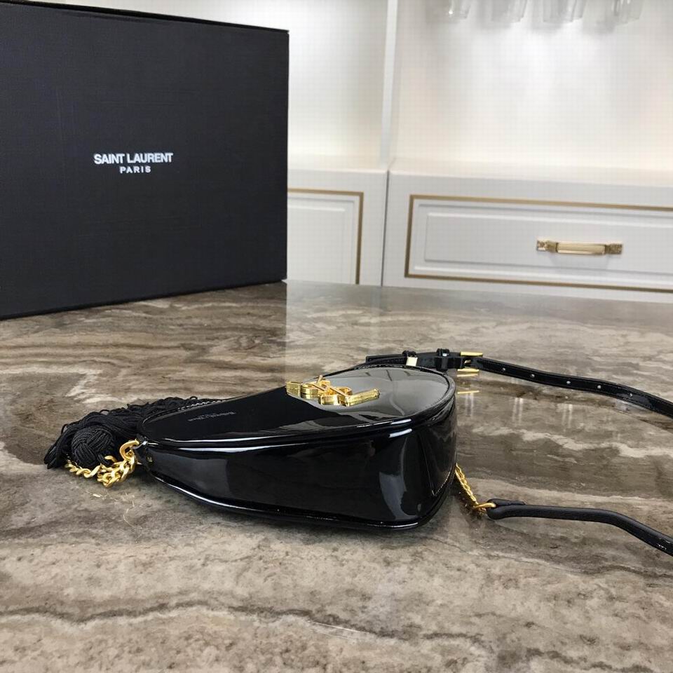 Y L Bag Purse Black Heart