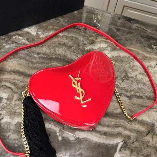 Y L Bag Purse Red Heart