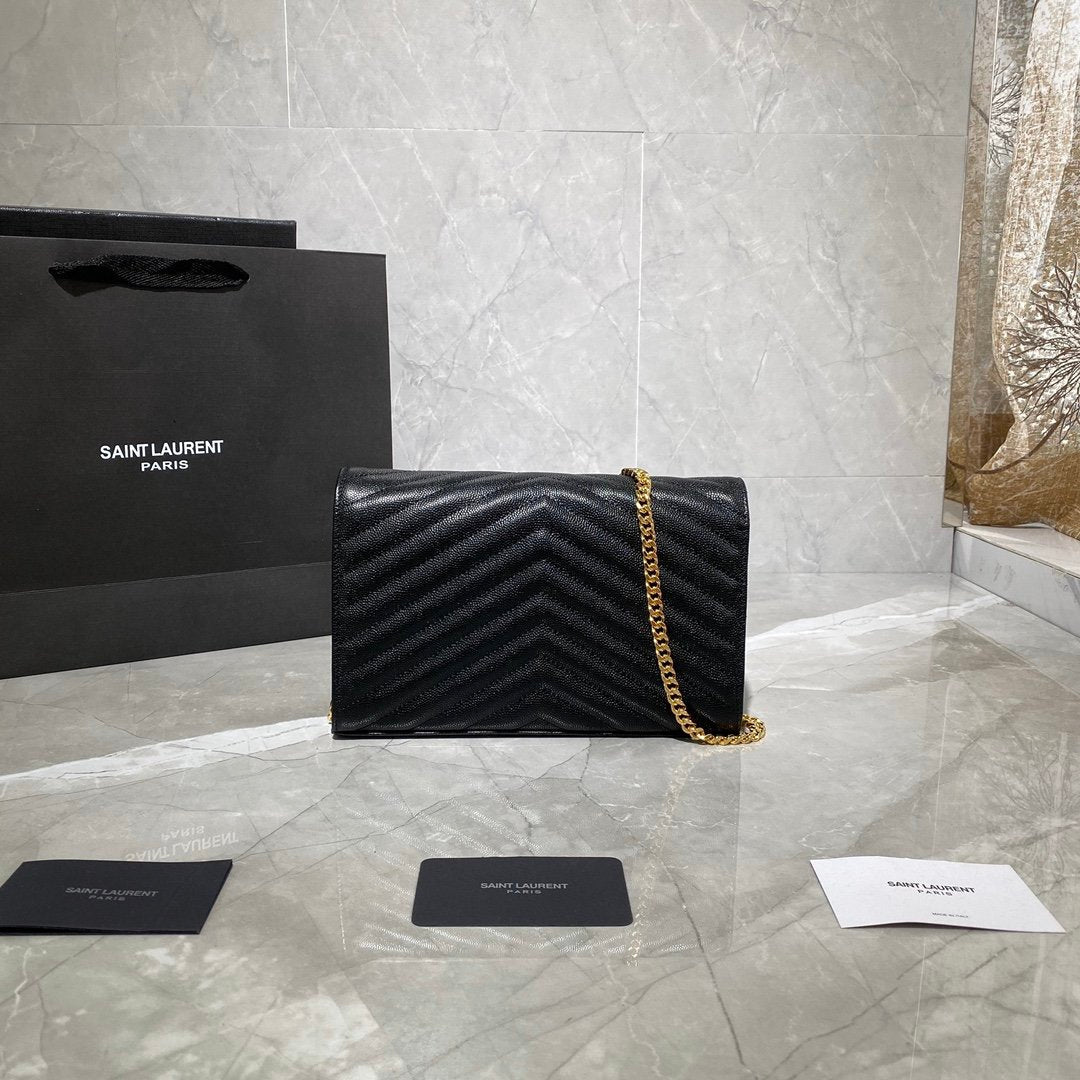 Y L  Bag Black 22 cm
