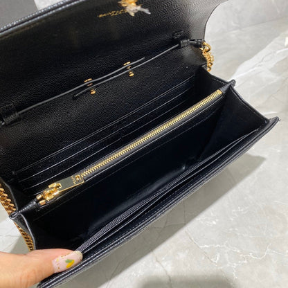 Y L  Bag Black 22 cm