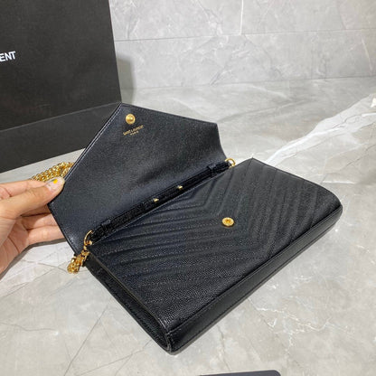 Y L  Bag Black 22 cm