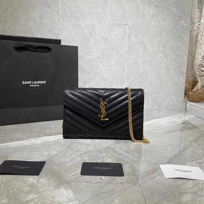 Y L  Bag Black 22 cm