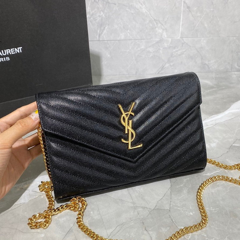 Y L  Bag Black 22 cm