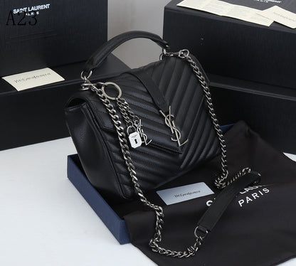 Y L  Bag  24 Cm Black