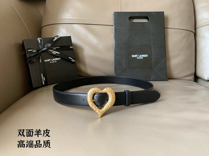 Y L  Leather Belt