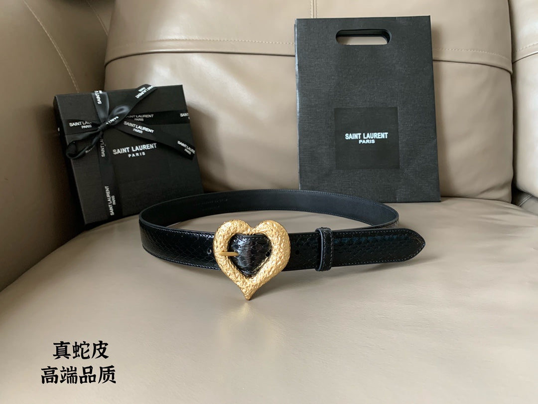 Y L  Leather Belt