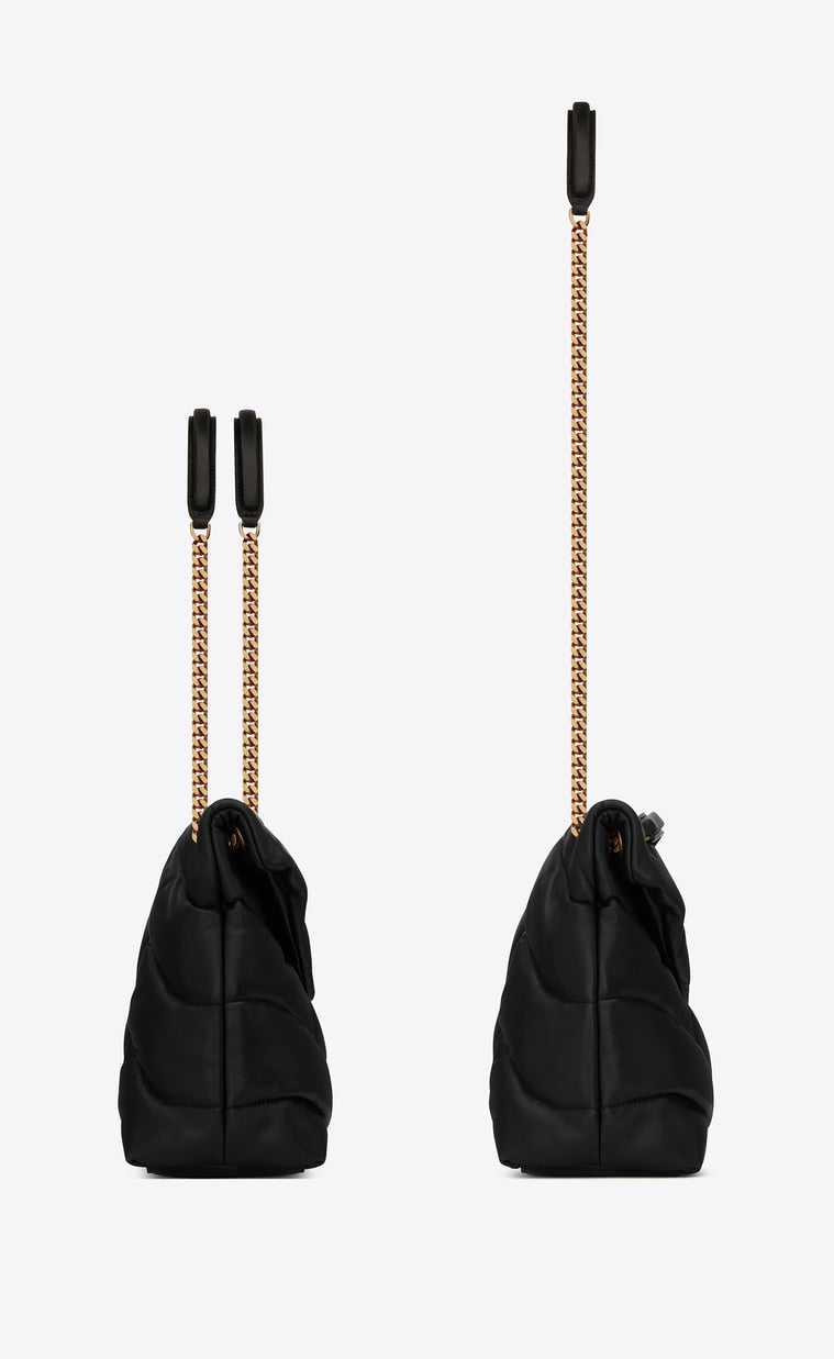 Y L  Bag  Black Gold