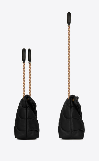 Y L  Bag  Black Gold