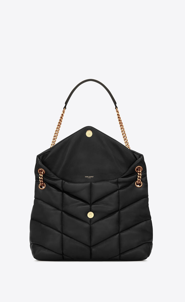 Y L  Bag  Black Gold