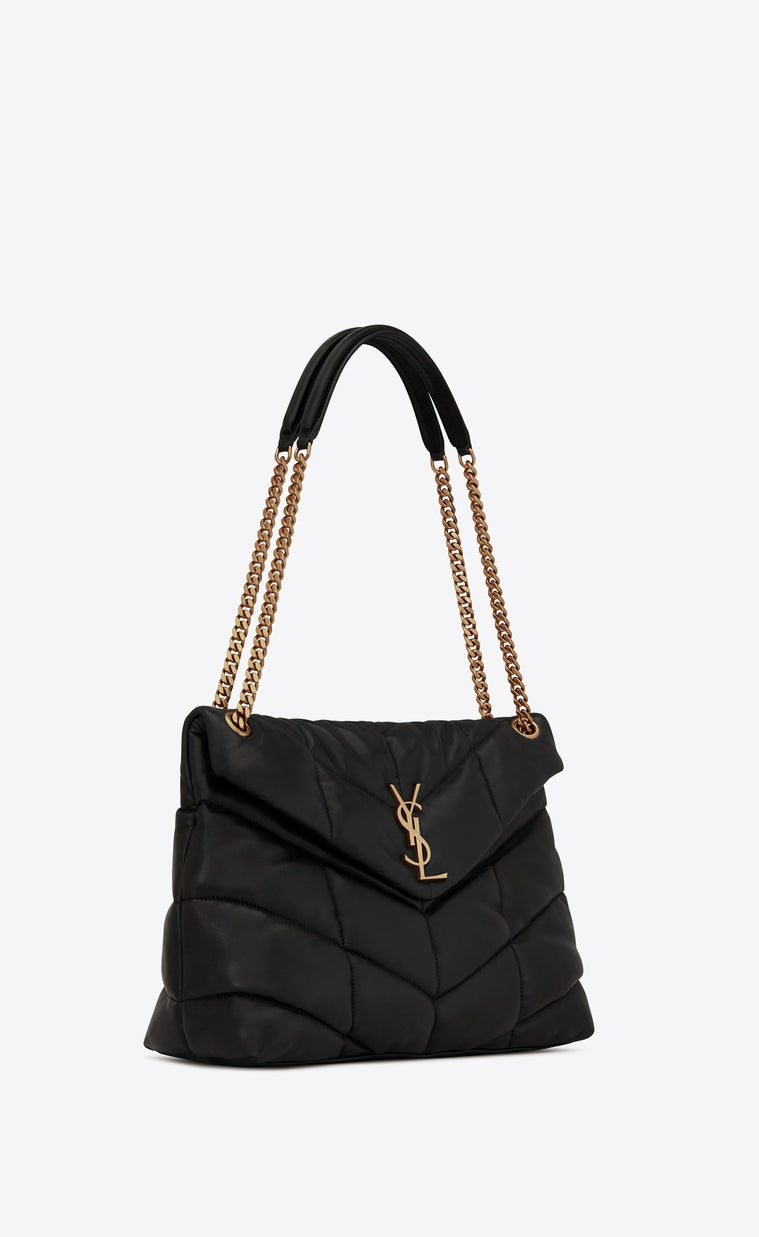 Y L  Bag  Black Gold