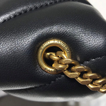 Y L  Bag  Black Gold