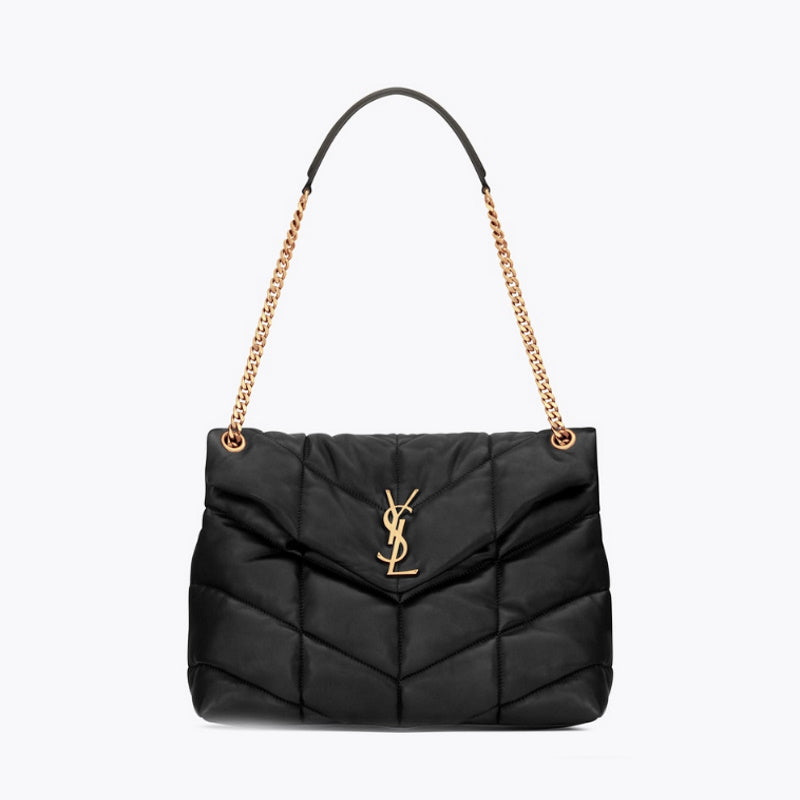Y L  Bag  Black Gold