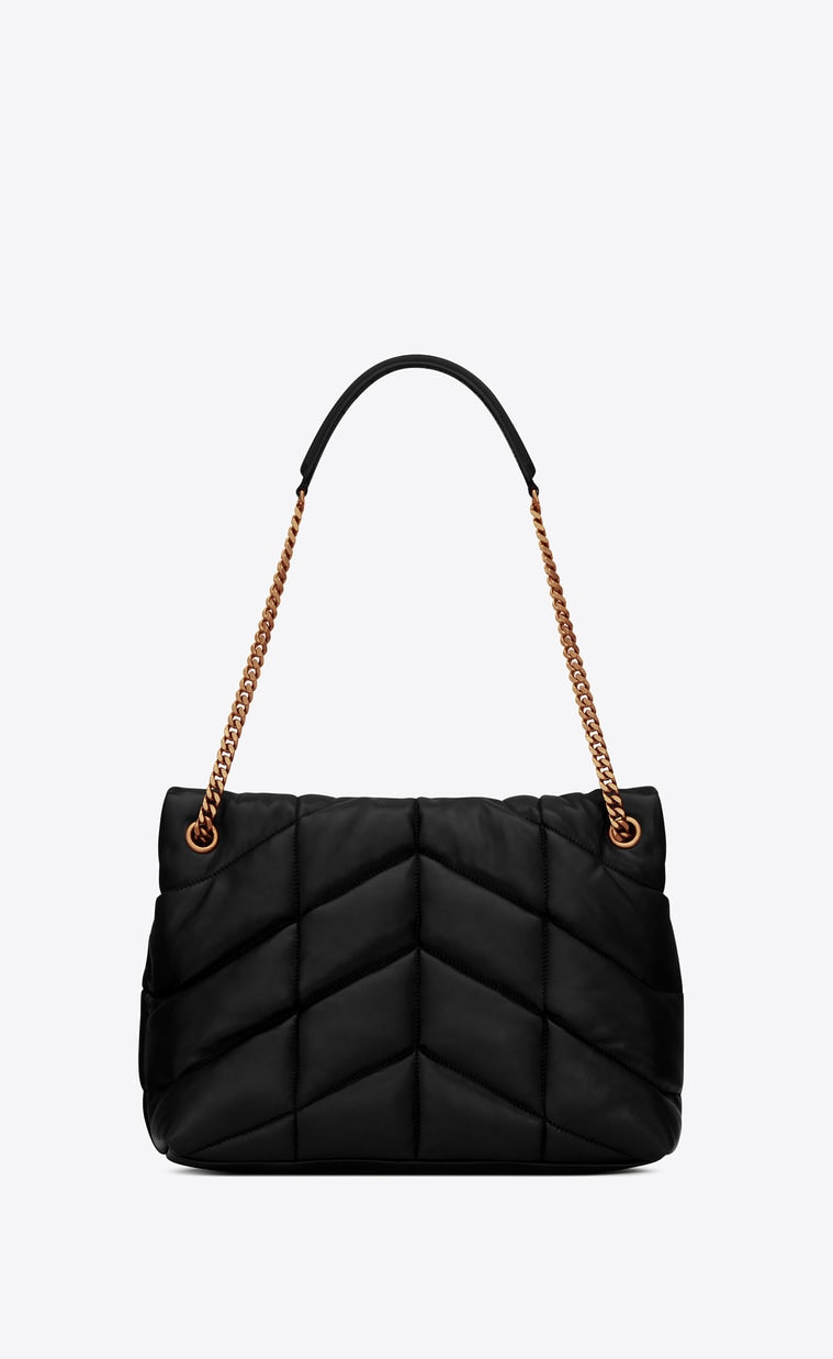 Y L  Bag  Black Gold