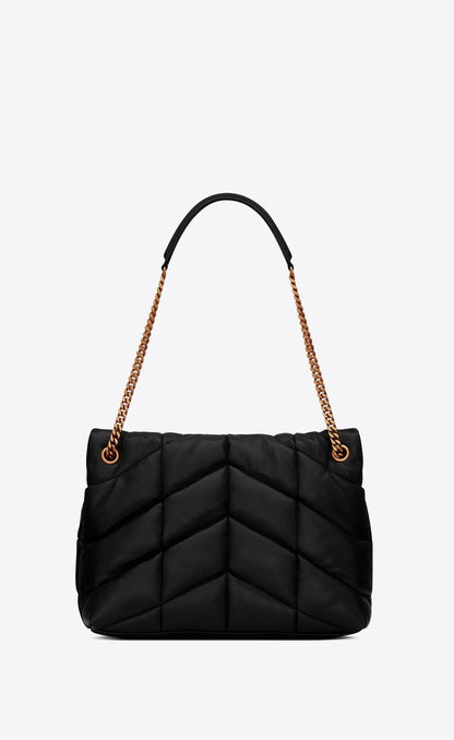 Y L  Bag  Black Gold