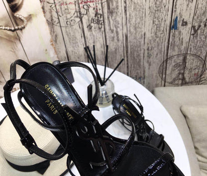 Y L Shoes Heels Black Black