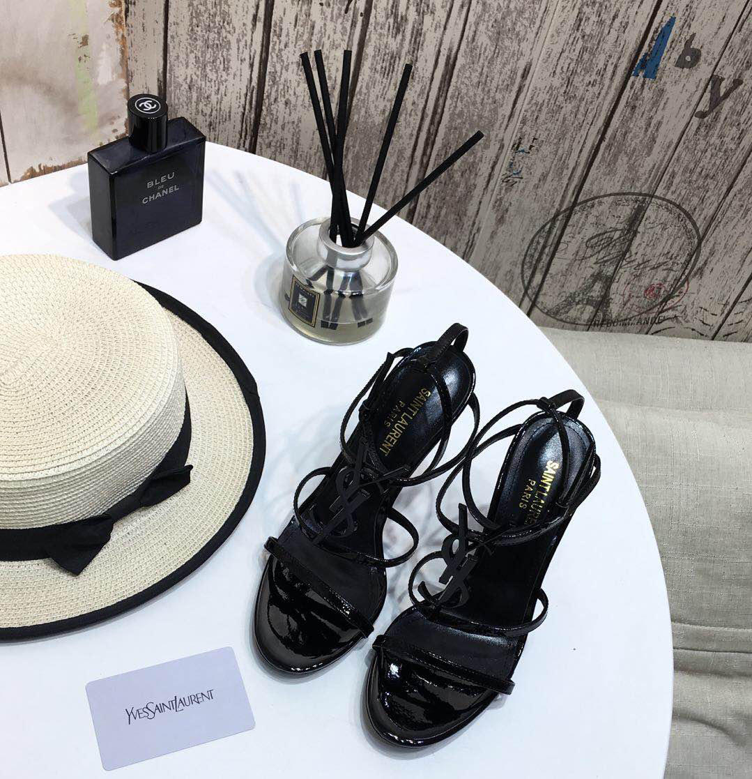 Y L Shoes Heels Black Black