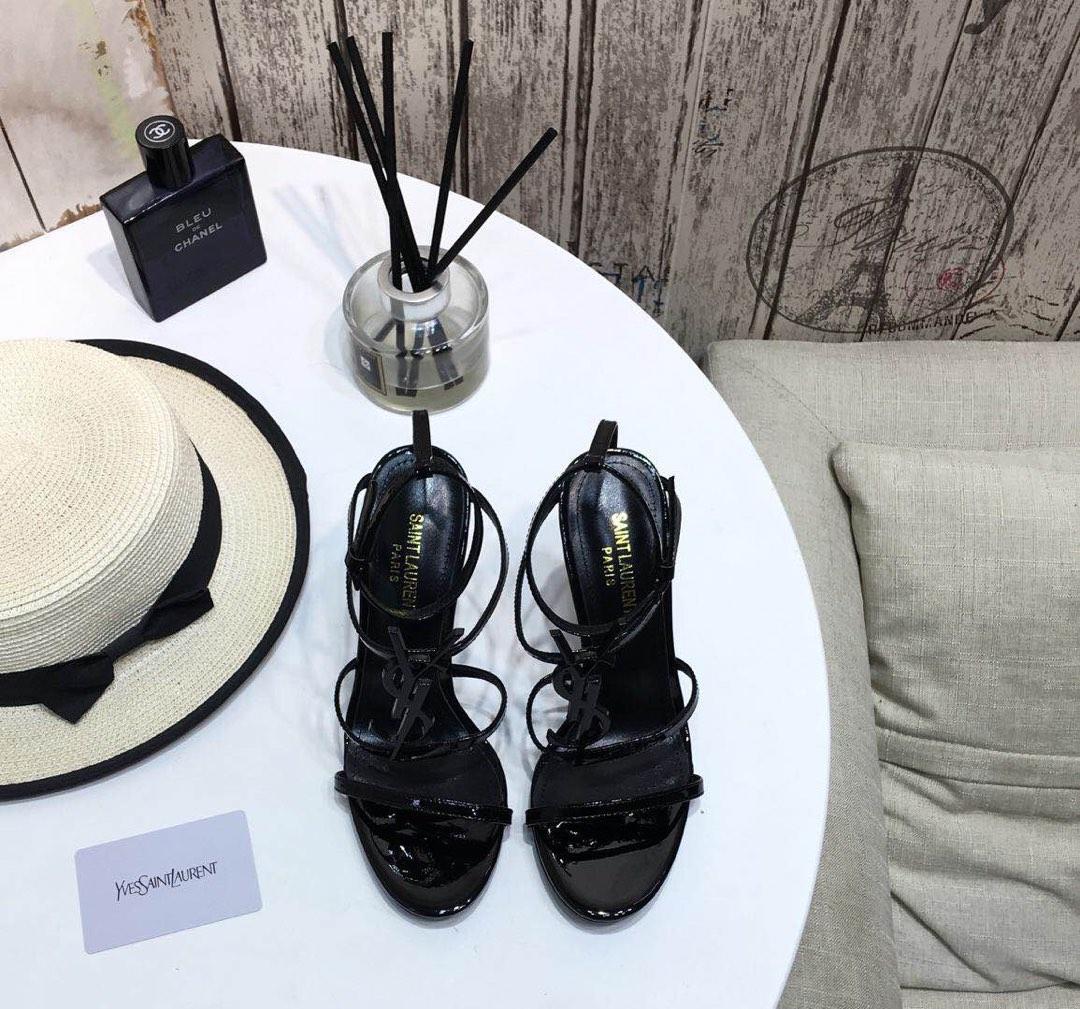 Y L Shoes Heels Black Black